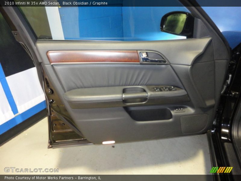 Black Obsidian / Graphite 2010 Infiniti M 35x AWD Sedan