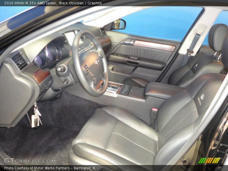 Black Obsidian / Graphite 2010 Infiniti M 35x AWD Sedan