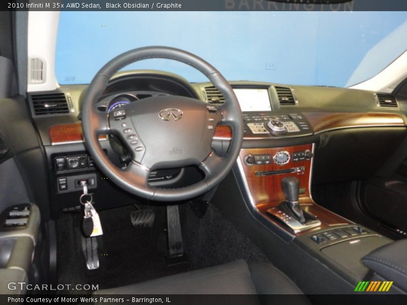 Black Obsidian / Graphite 2010 Infiniti M 35x AWD Sedan