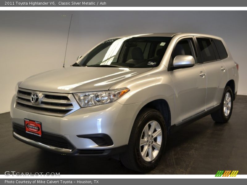 Classic Silver Metallic / Ash 2011 Toyota Highlander V6