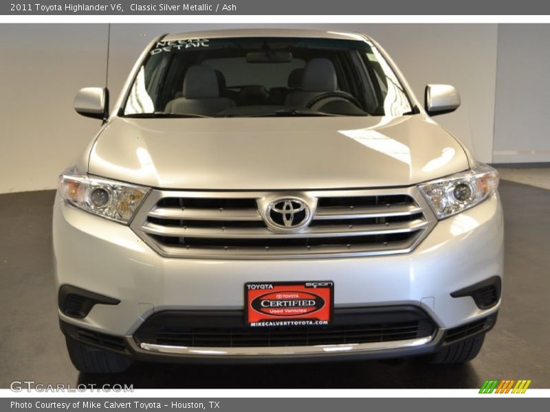 Classic Silver Metallic / Ash 2011 Toyota Highlander V6