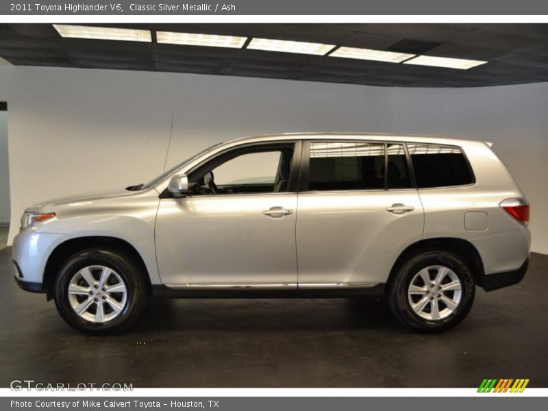 Classic Silver Metallic / Ash 2011 Toyota Highlander V6