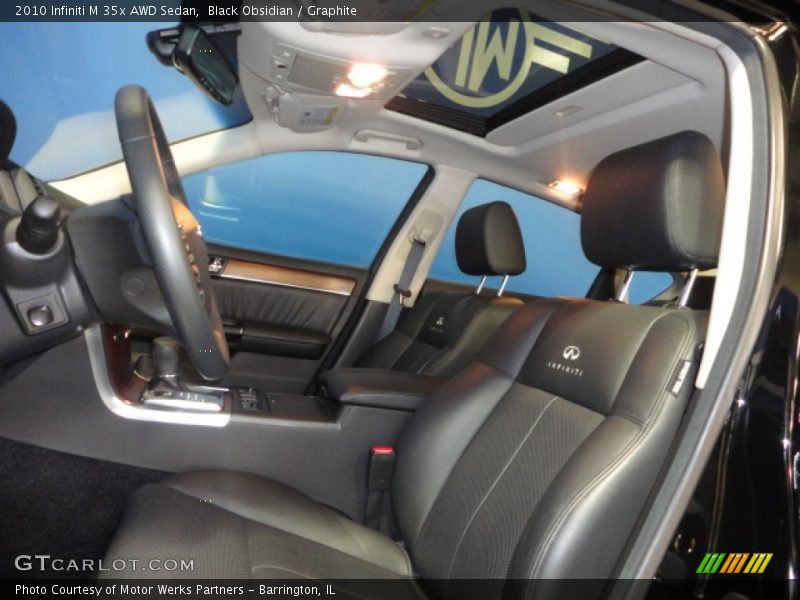Black Obsidian / Graphite 2010 Infiniti M 35x AWD Sedan