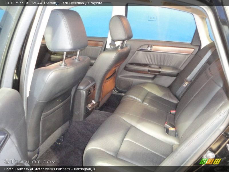 Black Obsidian / Graphite 2010 Infiniti M 35x AWD Sedan