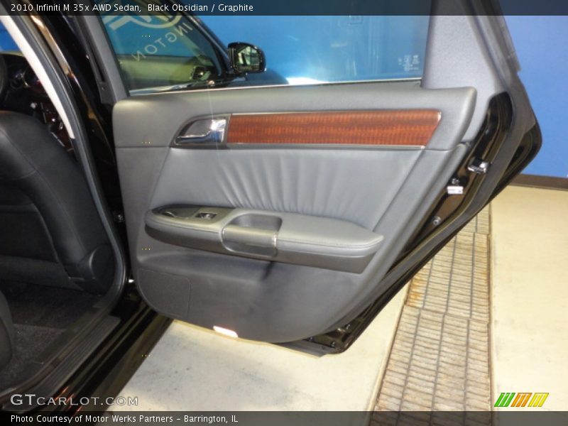 Black Obsidian / Graphite 2010 Infiniti M 35x AWD Sedan