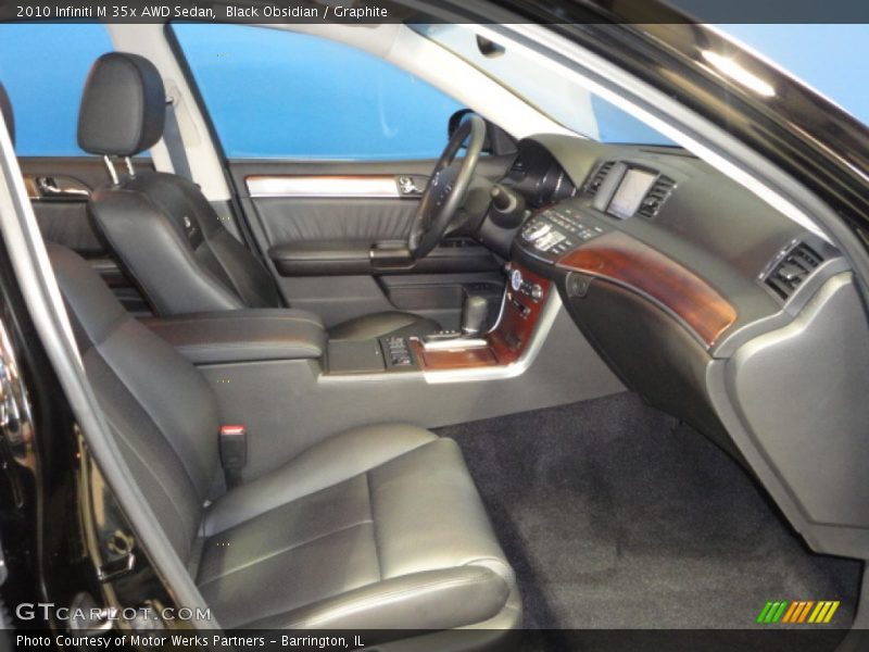 Black Obsidian / Graphite 2010 Infiniti M 35x AWD Sedan