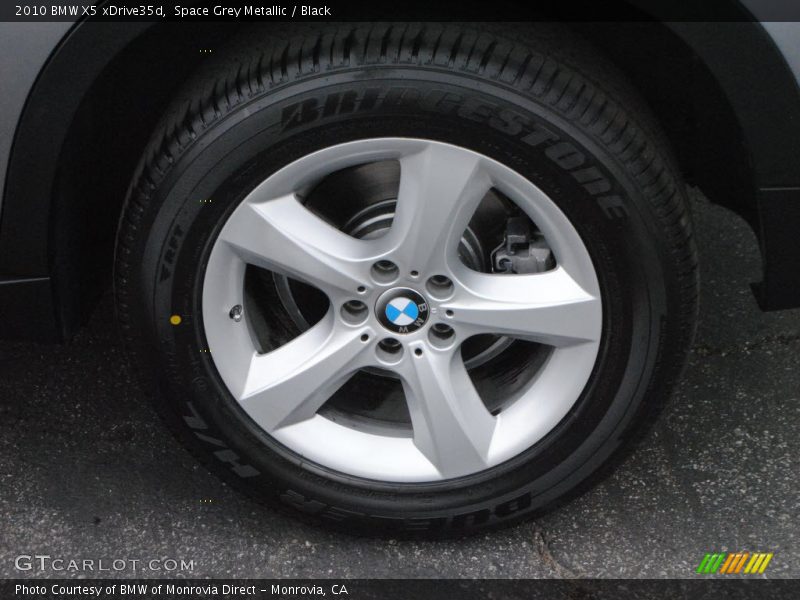 Space Grey Metallic / Black 2010 BMW X5 xDrive35d