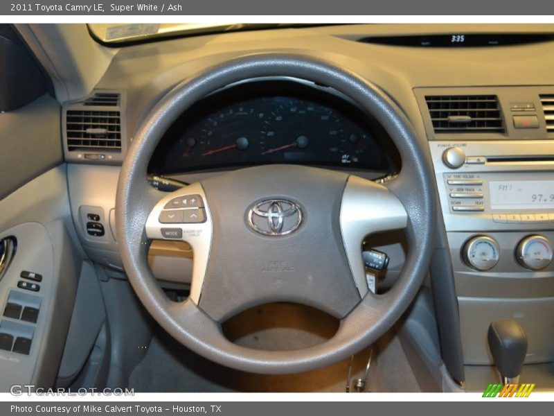 Super White / Ash 2011 Toyota Camry LE