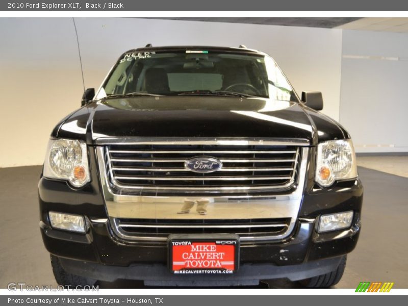 Black / Black 2010 Ford Explorer XLT