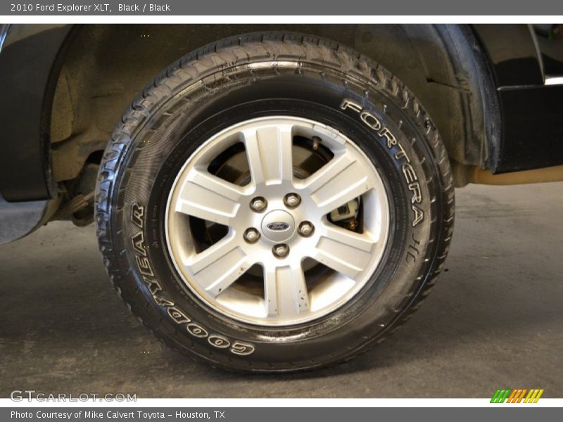 Black / Black 2010 Ford Explorer XLT
