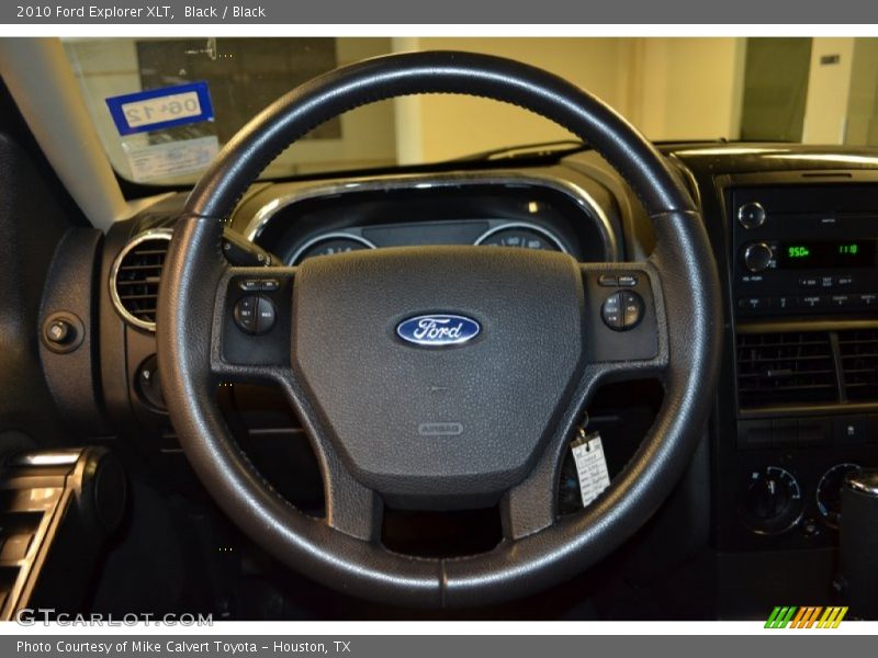 Black / Black 2010 Ford Explorer XLT
