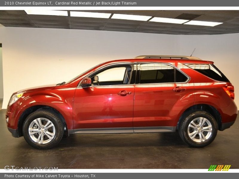 Cardinal Red Metallic / Jet Black/Light Titanium 2010 Chevrolet Equinox LT