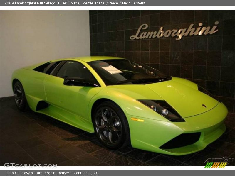 Verde Ithaca (Green) / Nero Perseus 2009 Lamborghini Murcielago LP640 Coupe