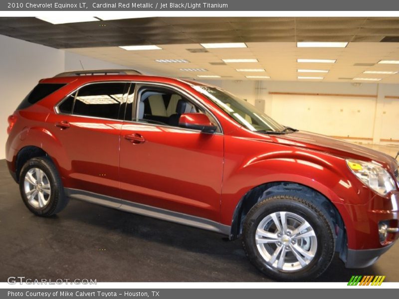 Cardinal Red Metallic / Jet Black/Light Titanium 2010 Chevrolet Equinox LT