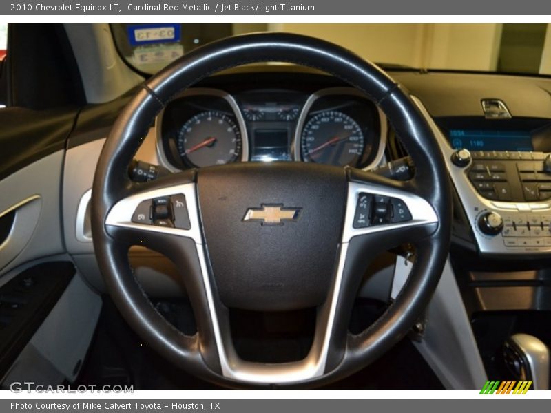Cardinal Red Metallic / Jet Black/Light Titanium 2010 Chevrolet Equinox LT