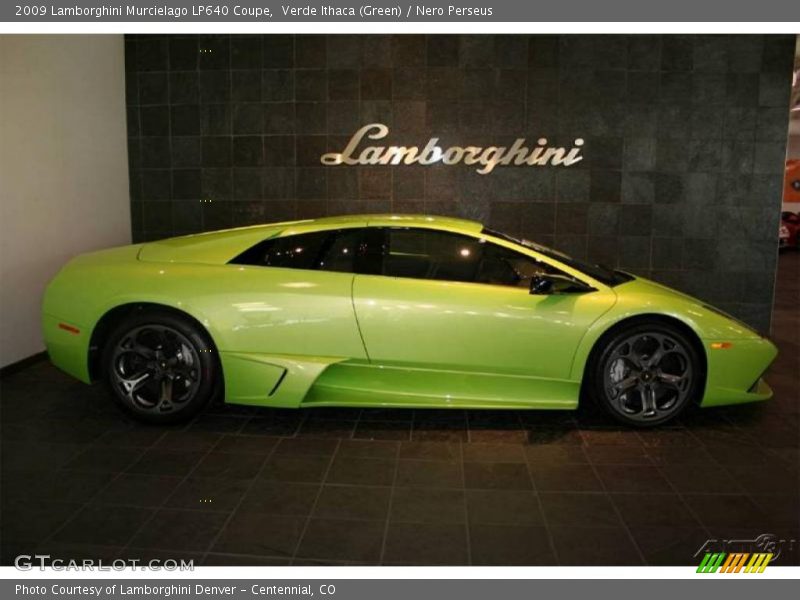 Verde Ithaca (Green) / Nero Perseus 2009 Lamborghini Murcielago LP640 Coupe