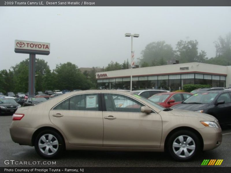Desert Sand Metallic / Bisque 2009 Toyota Camry LE