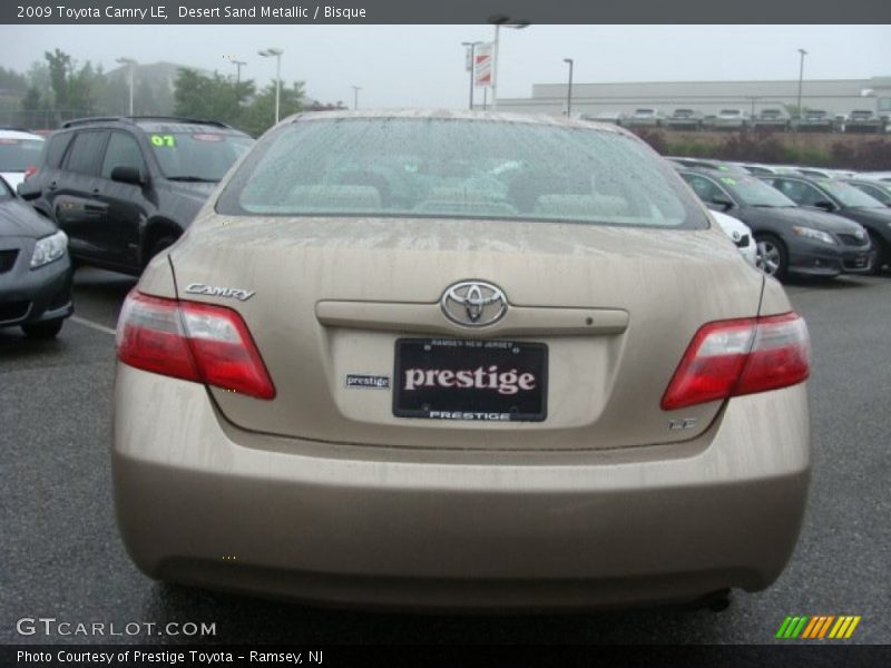 Desert Sand Metallic / Bisque 2009 Toyota Camry LE