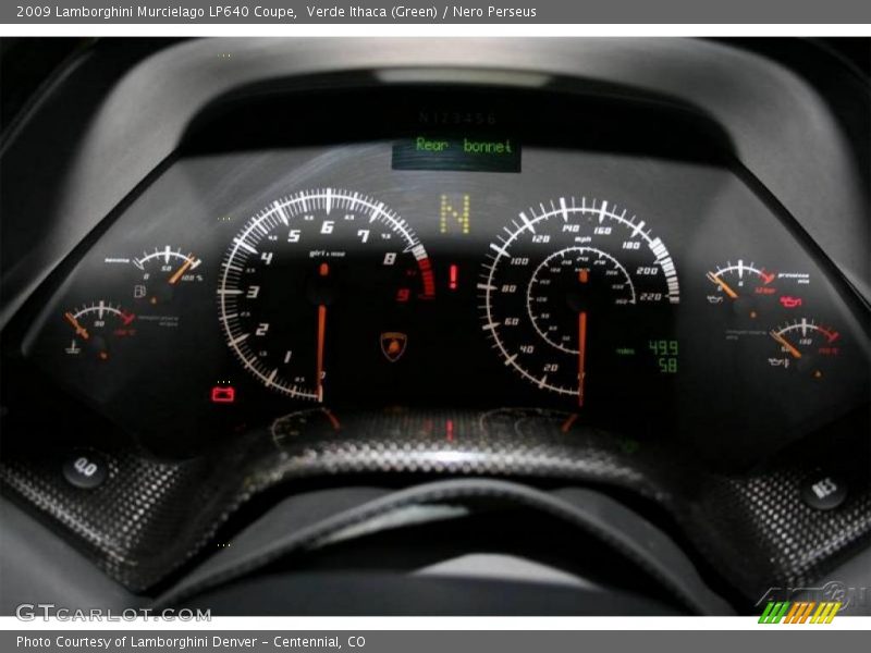  2009 Murcielago LP640 Coupe LP640 Coupe Gauges