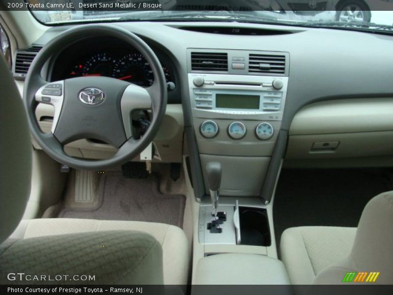 Desert Sand Metallic / Bisque 2009 Toyota Camry LE