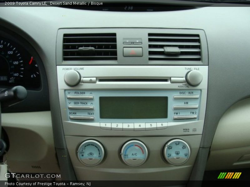 Desert Sand Metallic / Bisque 2009 Toyota Camry LE