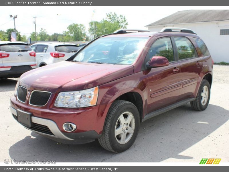 Sonoma Red Metallic / Ebony 2007 Pontiac Torrent