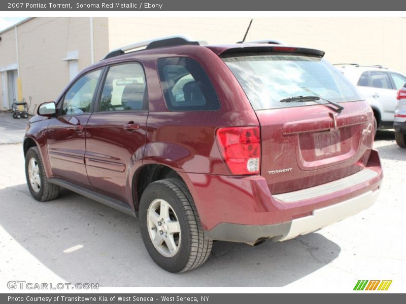 Sonoma Red Metallic / Ebony 2007 Pontiac Torrent