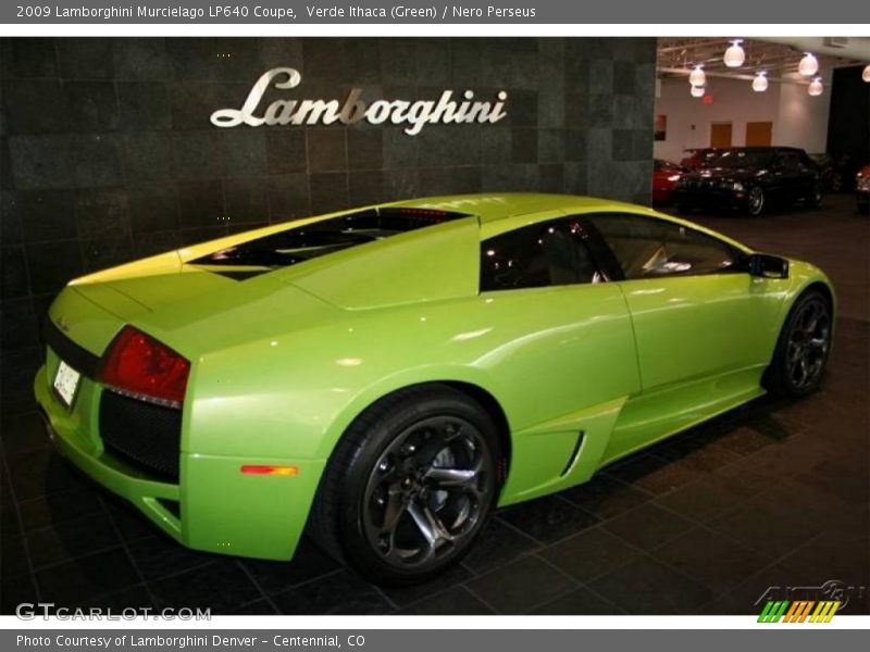 Verde Ithaca (Green) / Nero Perseus 2009 Lamborghini Murcielago LP640 Coupe