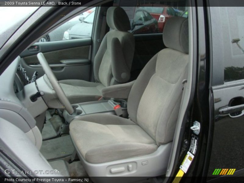 Black / Stone 2009 Toyota Sienna LE AWD