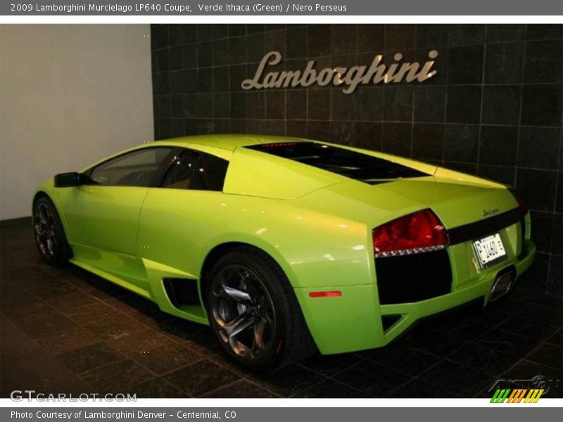 Verde Ithaca (Green) / Nero Perseus 2009 Lamborghini Murcielago LP640 Coupe