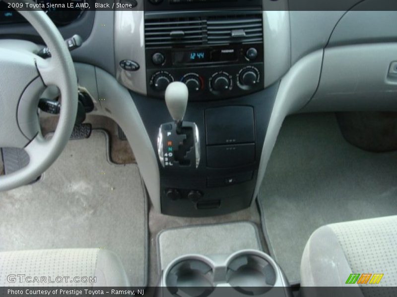 Black / Stone 2009 Toyota Sienna LE AWD