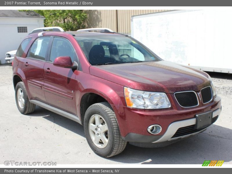 Sonoma Red Metallic / Ebony 2007 Pontiac Torrent