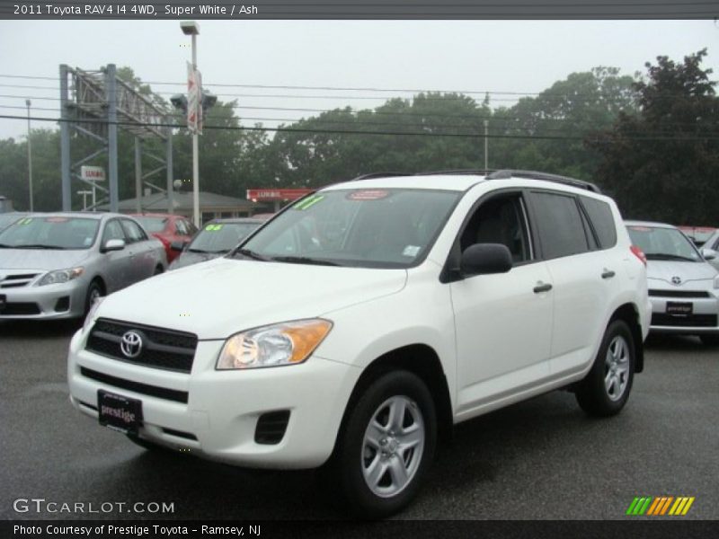 Super White / Ash 2011 Toyota RAV4 I4 4WD