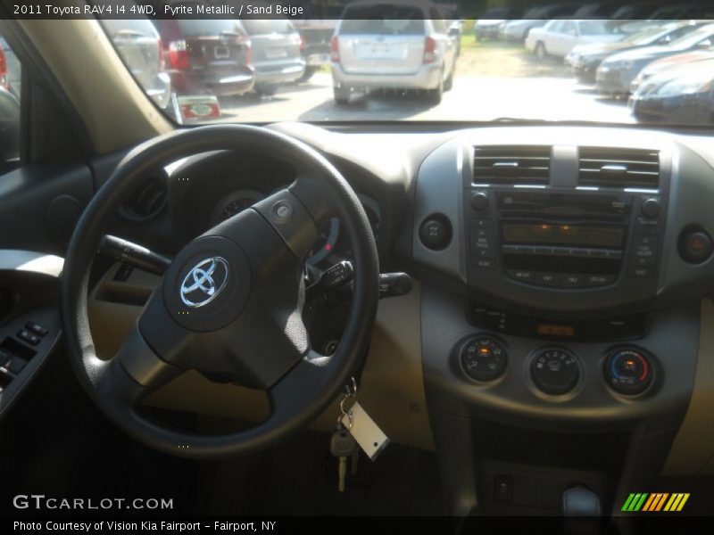 Pyrite Metallic / Sand Beige 2011 Toyota RAV4 I4 4WD