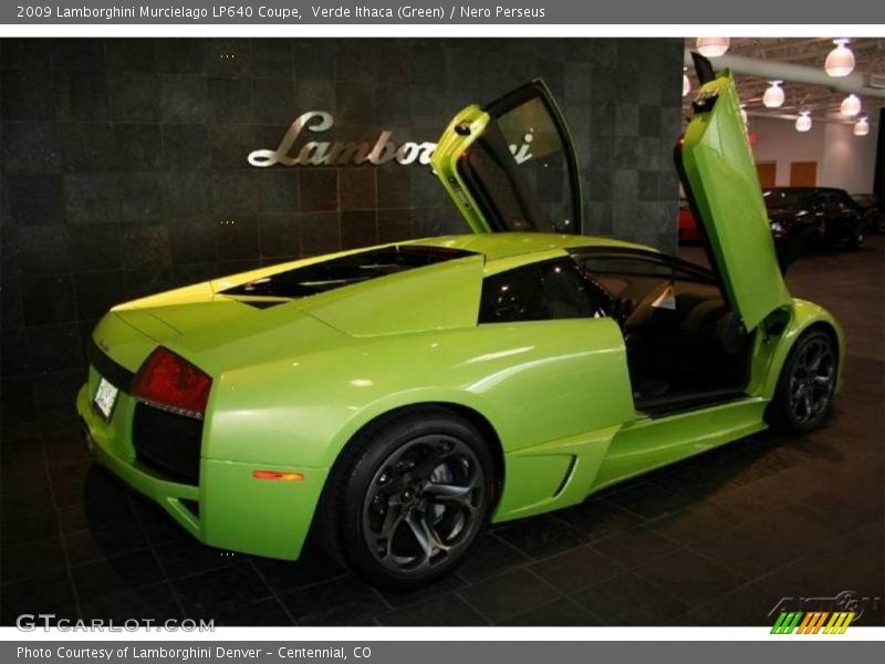 Verde Ithaca (Green) / Nero Perseus 2009 Lamborghini Murcielago LP640 Coupe