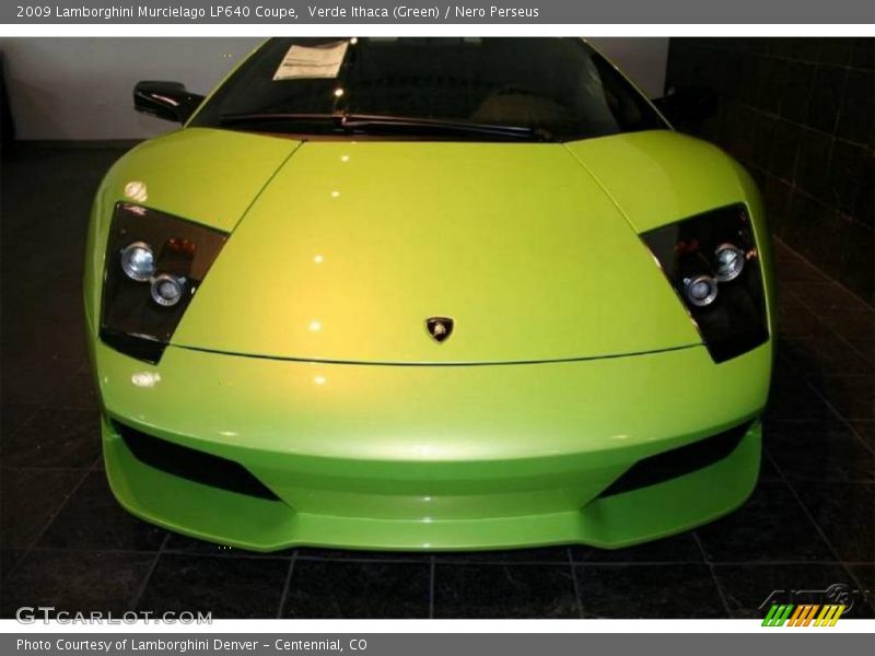 Verde Ithaca (Green) / Nero Perseus 2009 Lamborghini Murcielago LP640 Coupe