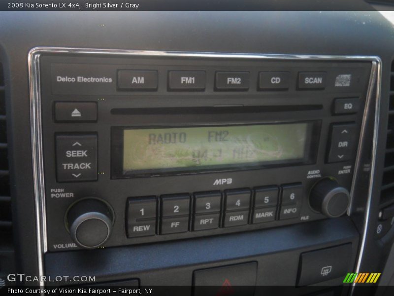 Bright Silver / Gray 2008 Kia Sorento LX 4x4