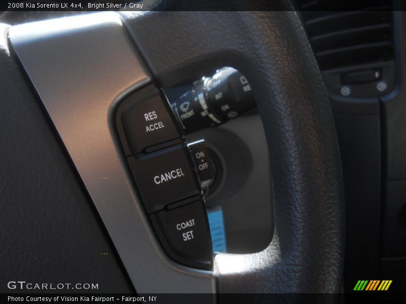 Bright Silver / Gray 2008 Kia Sorento LX 4x4