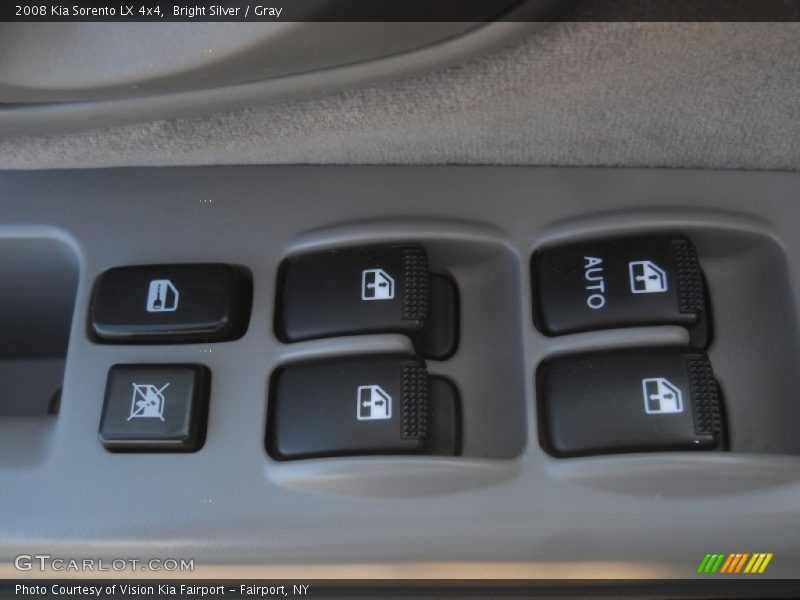 Bright Silver / Gray 2008 Kia Sorento LX 4x4