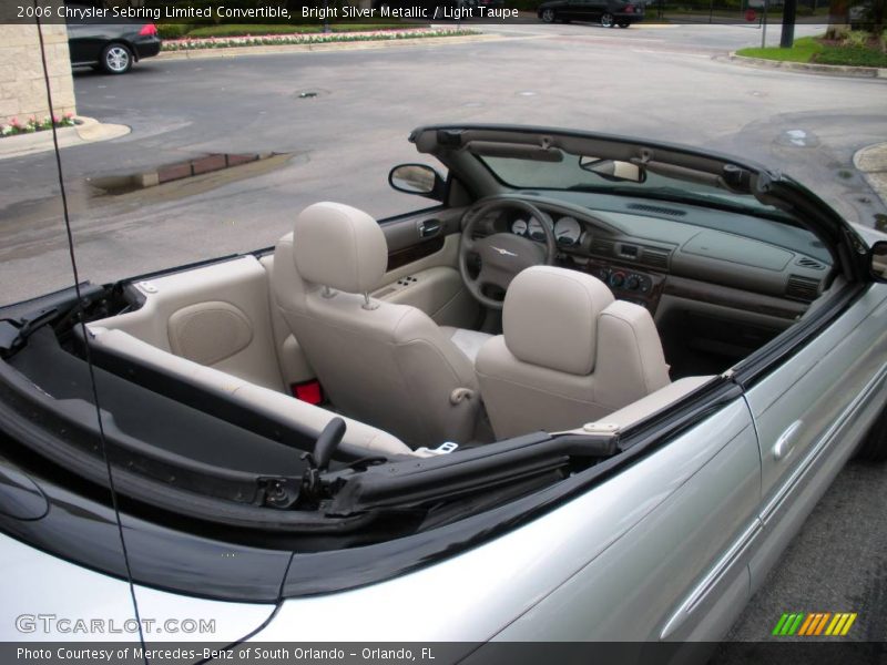 Bright Silver Metallic / Light Taupe 2006 Chrysler Sebring Limited Convertible