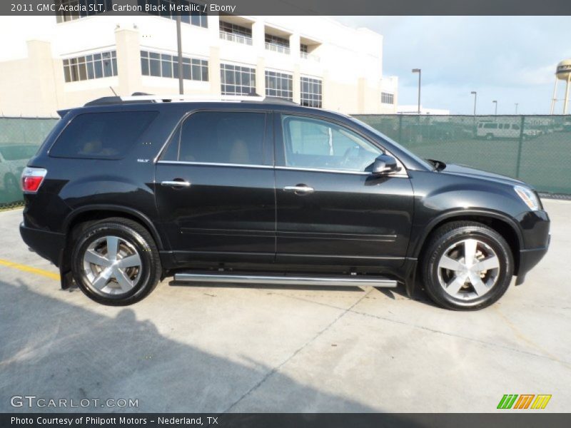 Carbon Black Metallic / Ebony 2011 GMC Acadia SLT