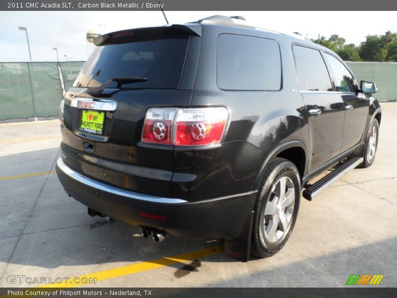 Carbon Black Metallic / Ebony 2011 GMC Acadia SLT