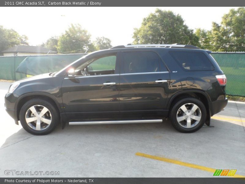 Carbon Black Metallic / Ebony 2011 GMC Acadia SLT