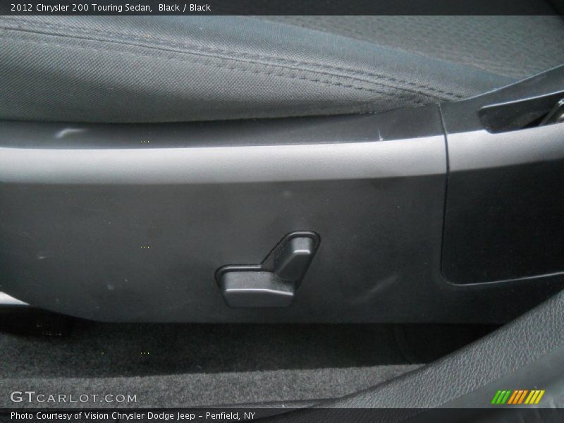 Black / Black 2012 Chrysler 200 Touring Sedan