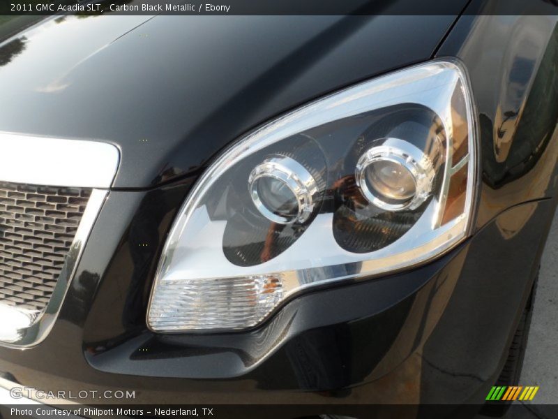 Carbon Black Metallic / Ebony 2011 GMC Acadia SLT