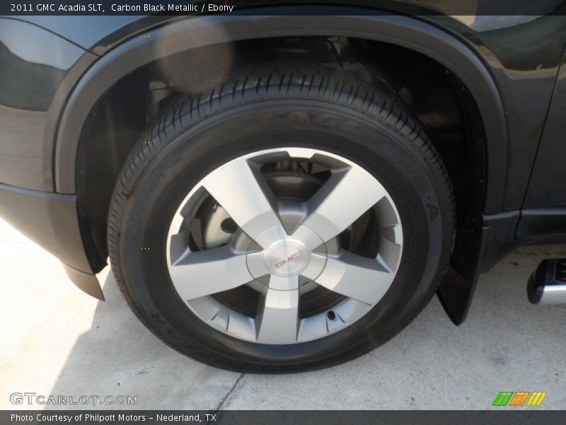 Carbon Black Metallic / Ebony 2011 GMC Acadia SLT