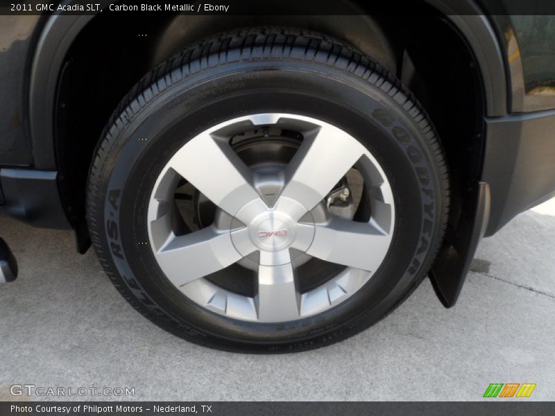Carbon Black Metallic / Ebony 2011 GMC Acadia SLT