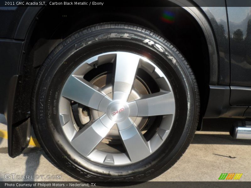 Carbon Black Metallic / Ebony 2011 GMC Acadia SLT