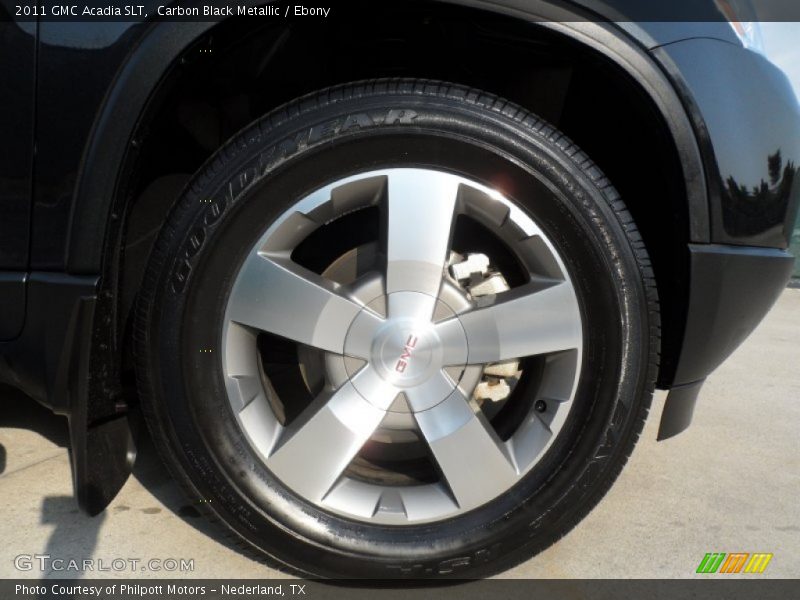 Carbon Black Metallic / Ebony 2011 GMC Acadia SLT