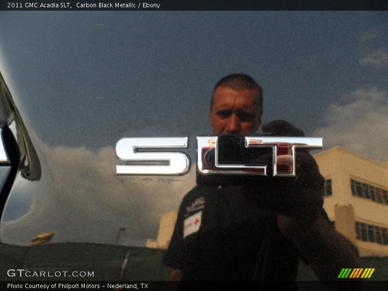 Carbon Black Metallic / Ebony 2011 GMC Acadia SLT